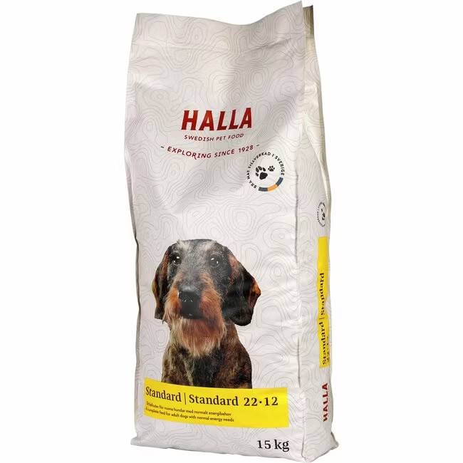 Hundfoder Halla Standard, 15kg