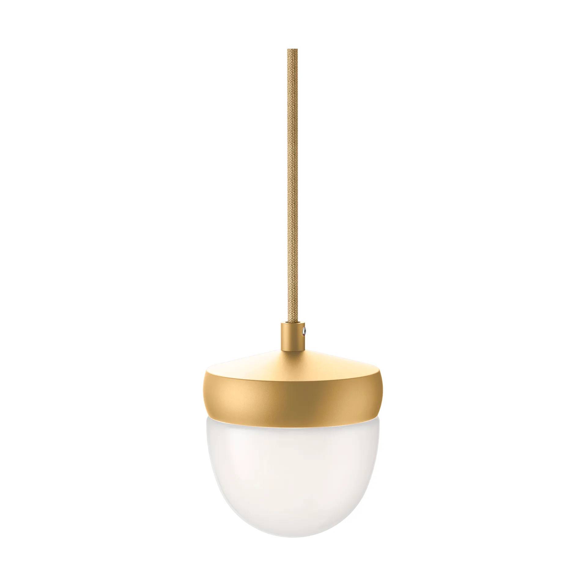 Noon Pan pendel frostad 10 cm Beige-ljusbeige.