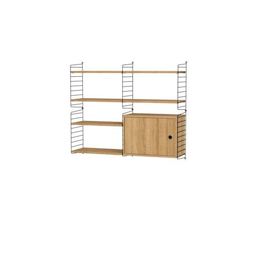 Reol, Living room R fra String Sort - eg - Jacobsen Plus