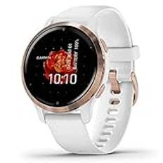 Garmin Venu 2S Vit/Roséguld, smartwatch, GPS, AMOLED