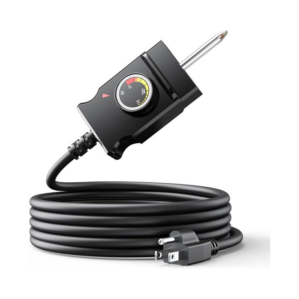 Thermostat Controller Power Cord for Masterbuilt Electric Vertical BBQ Smoker with Analog Temperature Control US Plug