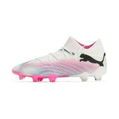 PUMA Future 7 Ultimate Fg/ag Phenomenal - Vit/svart/poison Pink Dam - ['Vit'] (40)