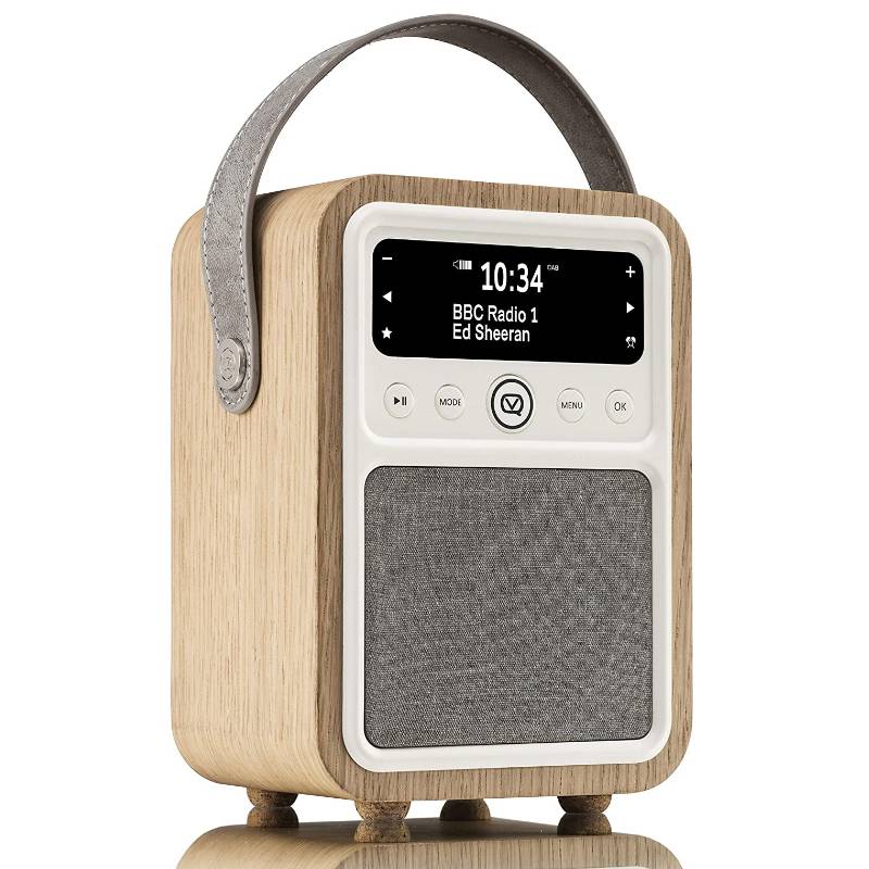 VQ Monty Retro FM/DAB+ radio med Bluetooth i eg.