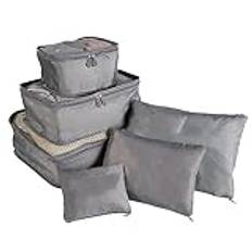 CHJHJKG skoväska 10PCTravel Storage Bags Portable Travel Suitcases Organizer Travel Bag For Luggage Organizer Clothes Shoes Bag(Color:Gray)