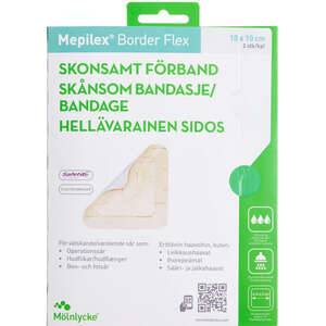 Mepilex Border Flex 10x10cm