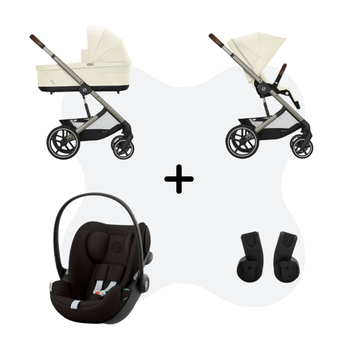 Cybex Balios S Lux 2025 3in1 Travelsystem Seashell Beige - Cloud G