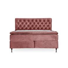 OPERA 140 Sängpaket Sammet Rosa