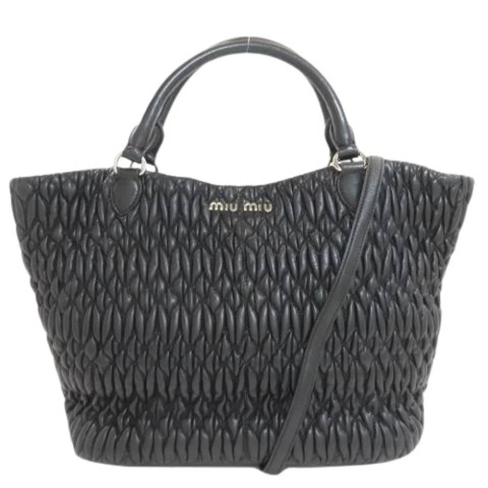 Miu Miu Pre-owned - Pre-owned Handbag Vintage - Dam - ONE Size - Läder