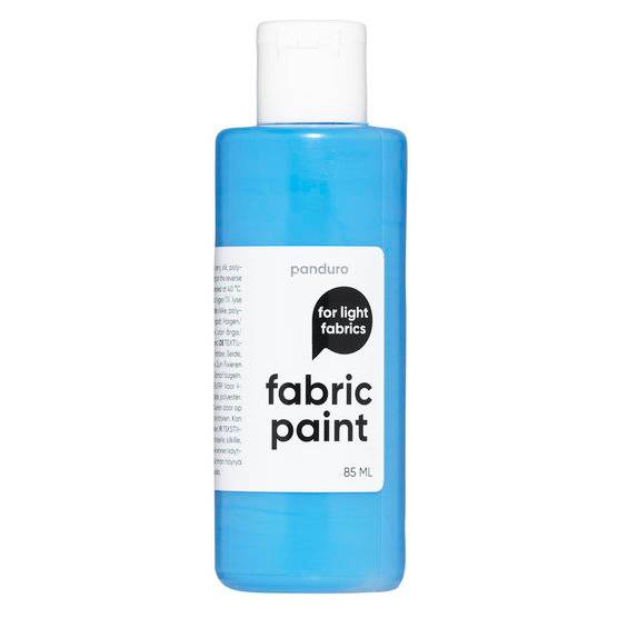 Fabric Paint 85 ml – ljusblå textilfärg för ljust tyg - Blå