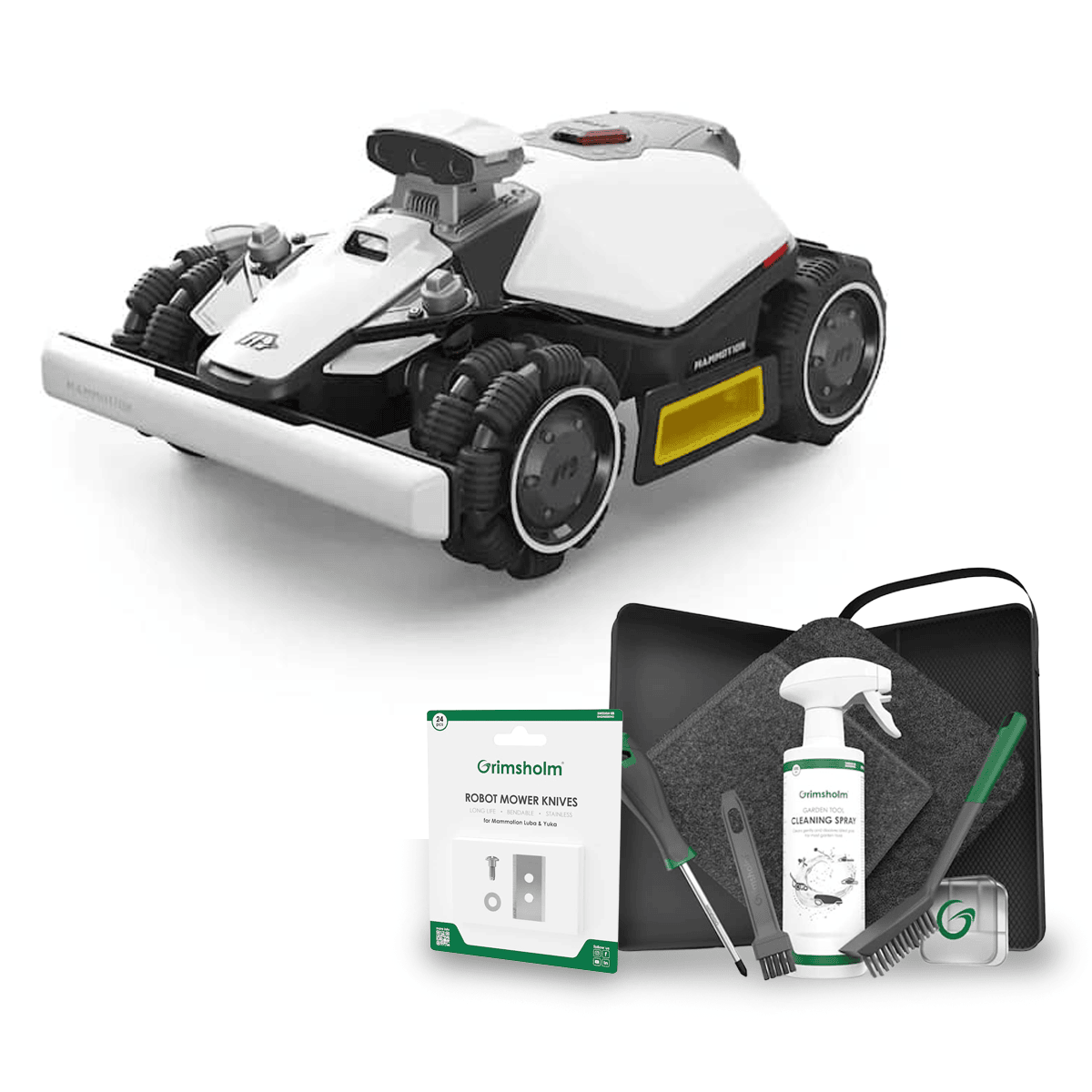 Mammotion LUBA Mini 2 AWD 1500 Robotplæneklipper Plus-pakke.