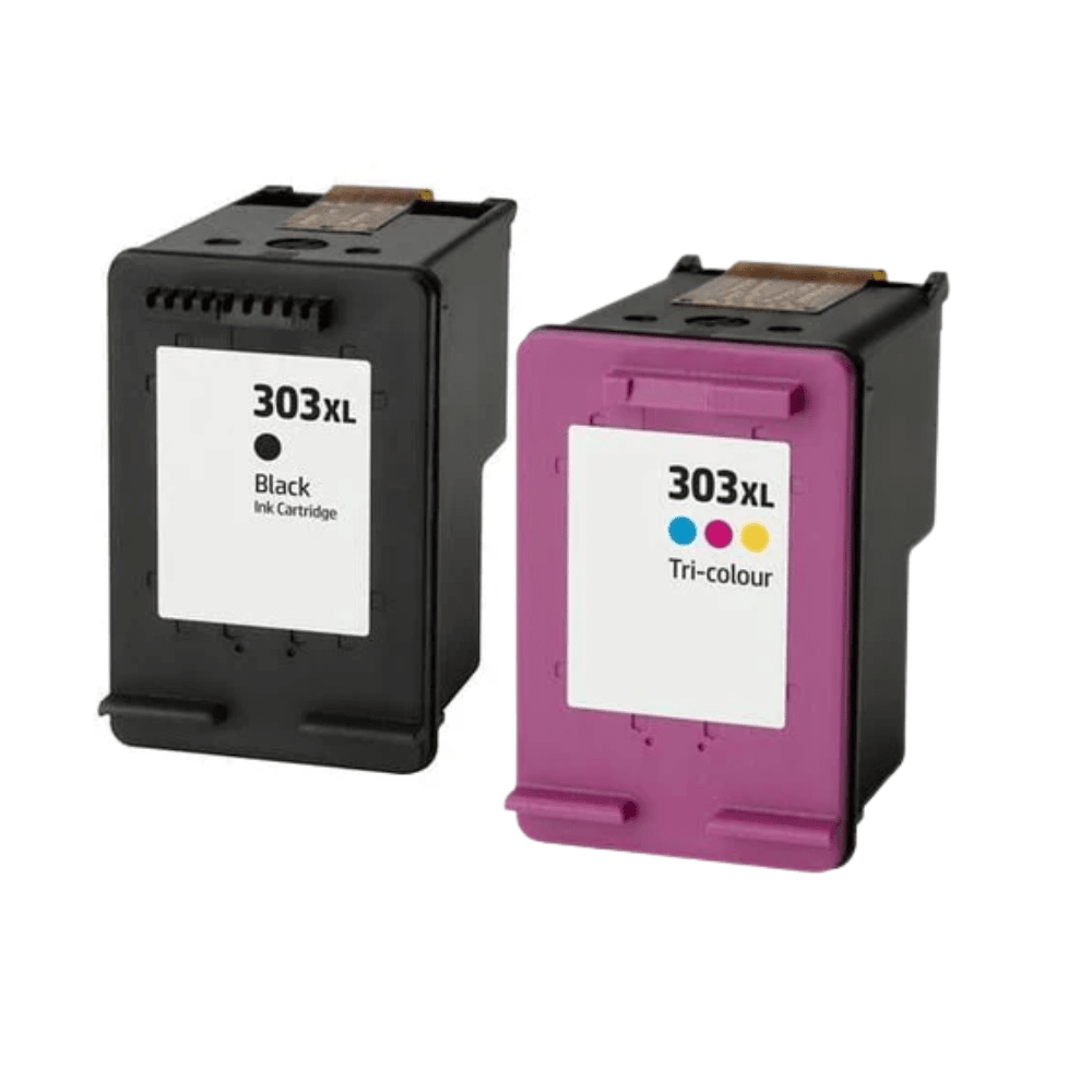 Pakke sæt HP 303XL 1 Sort, 1 farver alternativ 22 ml