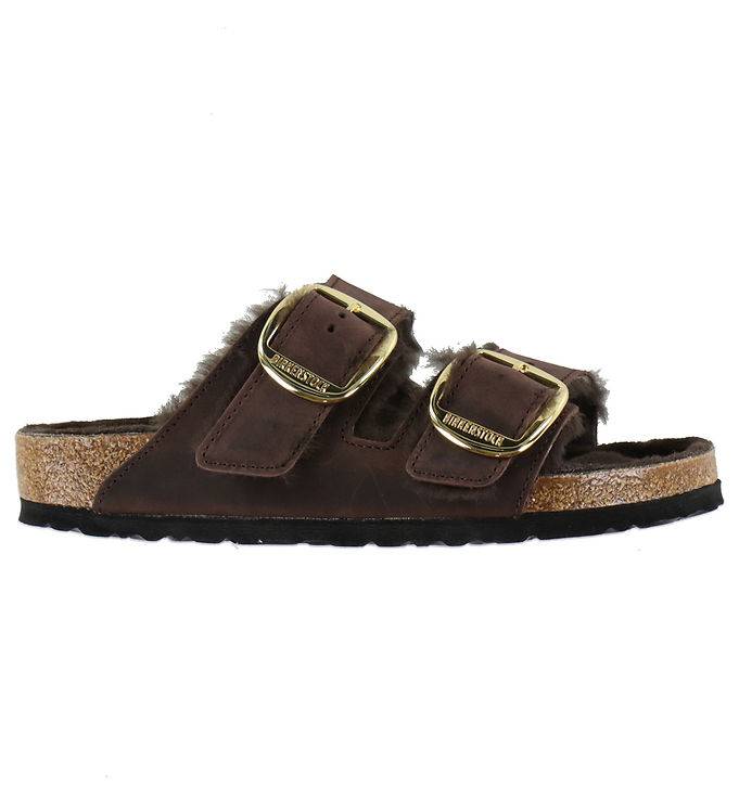 Birkenstock Sandaler - Arizona BB Shearling - Habana - Birkenstock - 38 - Sandal