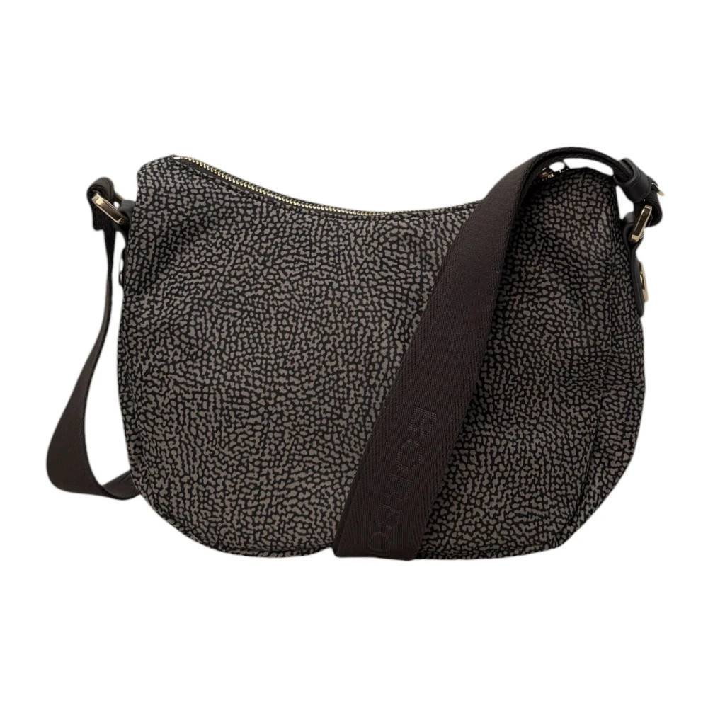 Borbonese Borsa Luna XS - Tasker - Dame - Grå - ONE SIZE - Uld