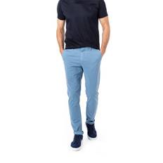 BOSS Black Herren Chino blau Baumwolle Slim Fit