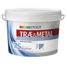 Dyrup Træ & Metal 25 Hvid 2,25lt