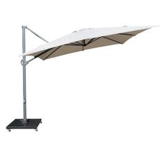 Royal Teak Royal Hængeparasol - 3x3 - Light Grey