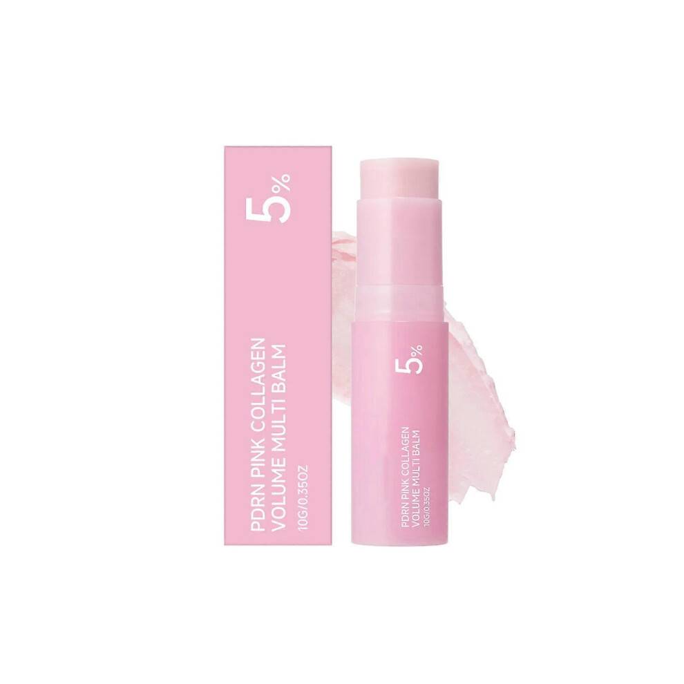 (2pcs) PDRN Pink Collagen Volume Multi Balm Anti-Aging Care For Under-Eyes Neck Forehead Smile Lines Lip Care.