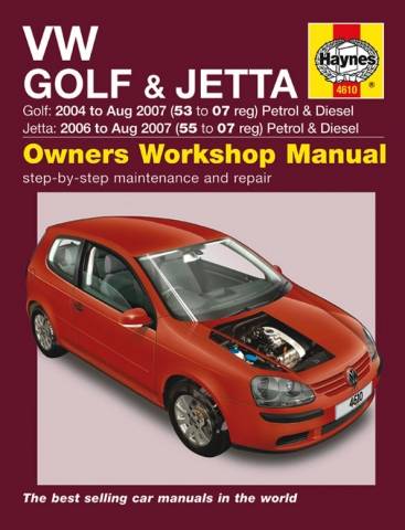 Reparationsbog Haynes - Volkswagen Golf & Jetta Benzin & Diesel (04 - 07)