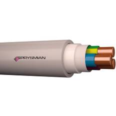 100 meter Afumex installationskabel 3x2,5 mm², 100 meter