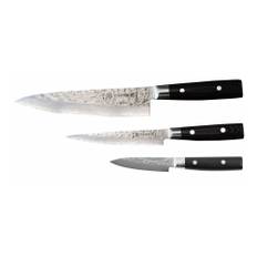 Yaxell - Yaxell Zen Set 3-Del Kock 20 cm, Allkniv 15 cm, Skalkniv 10 cm - Knivset