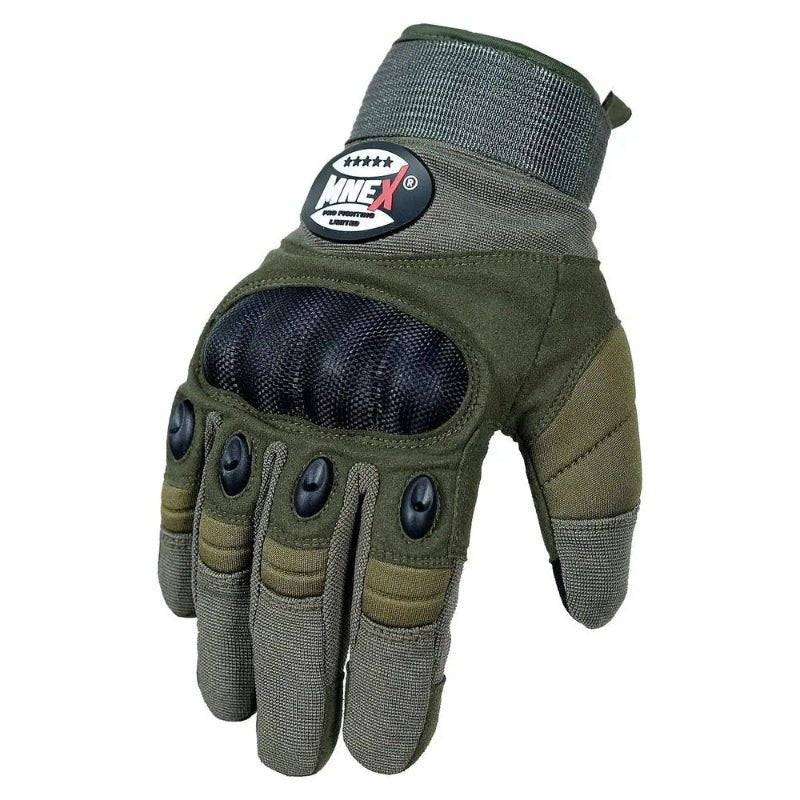 Men's Touchscreen Hiking Gloves - Waterproof Outdoor Sports Gloves Size - S-M-L-XL Green - Large / Green (Large)