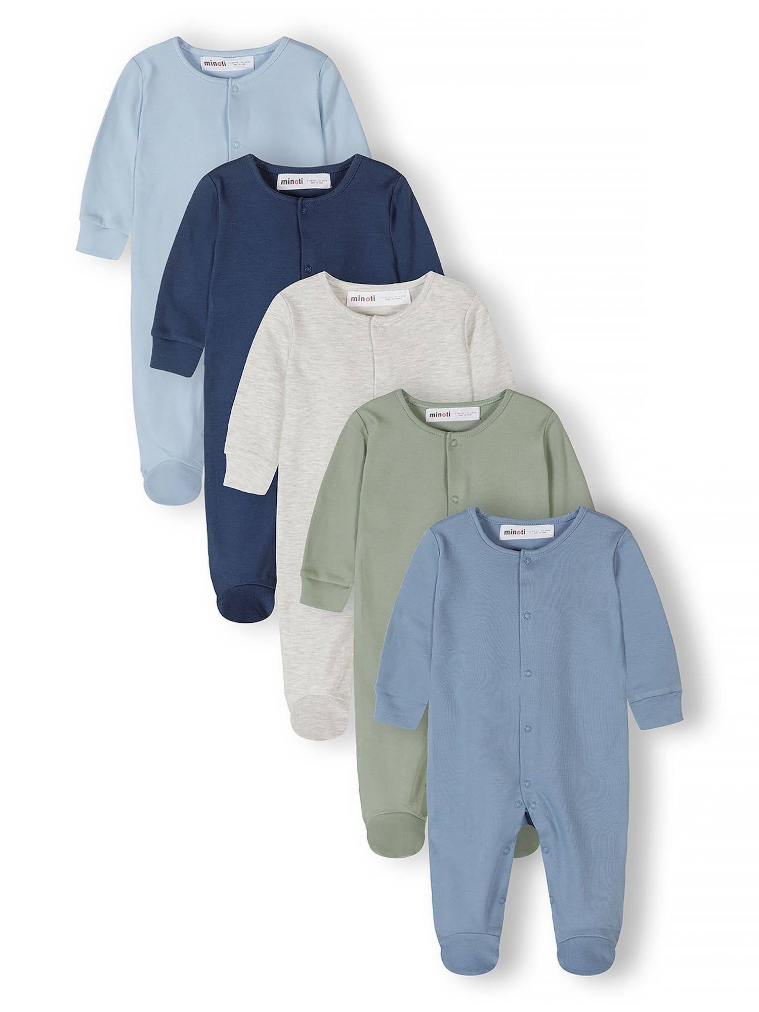 MINOTI Sparkedragt/Body  lysebeige / lyseblå / mørkeblå / lysegrøn