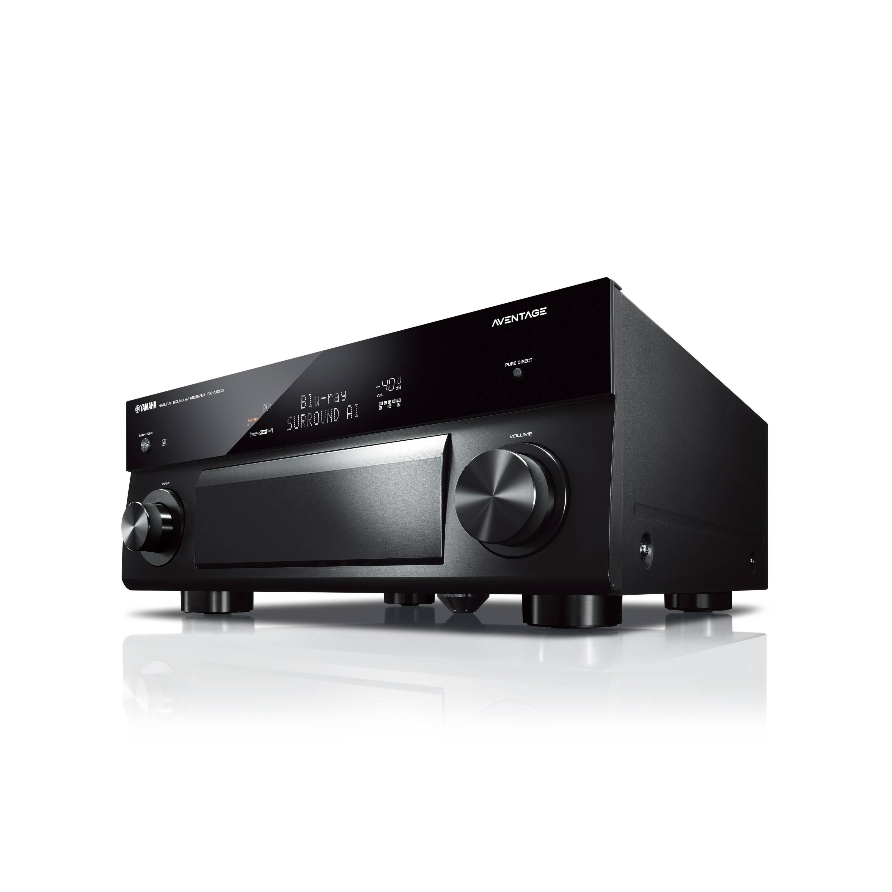 YAMAHA RX-A1080 - Black - Udstillingsmodel