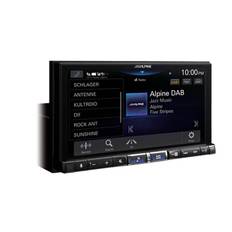 Autoradio med trådløs Apple Carplay/Android Auto - Alpine ILX-705D - 2DIN/bluetooth/DAB+