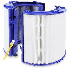 PRIMEBAG - HEPA Filter + Pinsel für Dyson DP04 HP04 HP06 HP07 HP09 PH01 PH3A PH04 TP04 TP06 TP7A TP07 TP09 kompatibel - Bestleistung beim Saugen