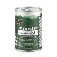 Monster Dog Adult Single Protein Lamb Burk 6x400 g