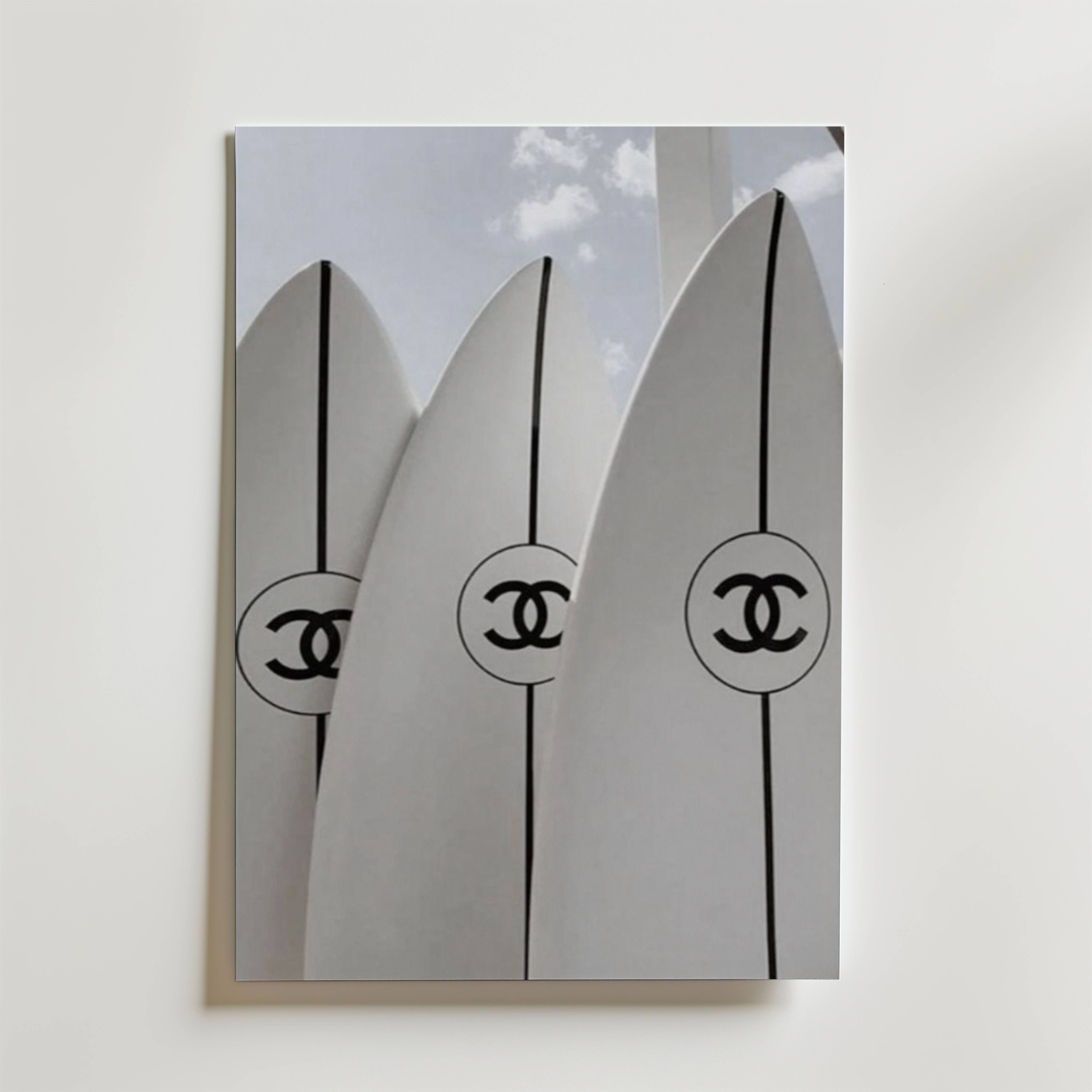 Chanel Surf Poster No.2 - Fine Art Poster 21x30 cm