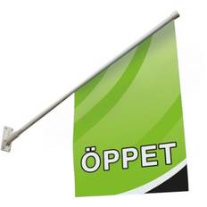 Fasadflagga Öppet 40x40x60 cm (400x400x600mm)