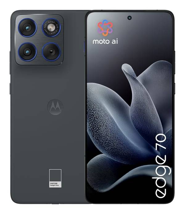 Motorola edge 70 17 cm (6.7) Dubbla SIM-kort Android 16.0 5G USB Type-C 12 GB 512 GB 4800 mAh Grå