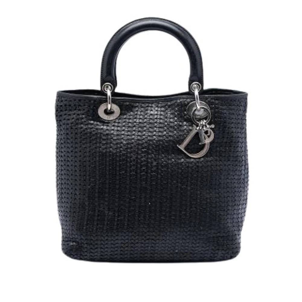 Dior Vintage - Pre-owned Handväska i flätat läder Vintage - Dam - ONE Size - Läder