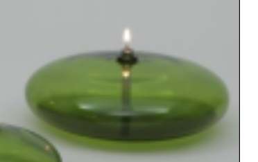 Oljelampa Ellipse, M - Green