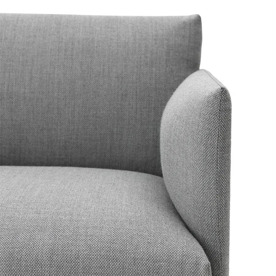 Outline sofa / Chaiselongue fra Muuto Fiord 151 / Chaiselong, venstre - Jacobsen Plus