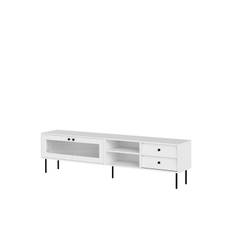 Akilesh Tv-bänk 200 cm - Vit TV bänk & mediabänk