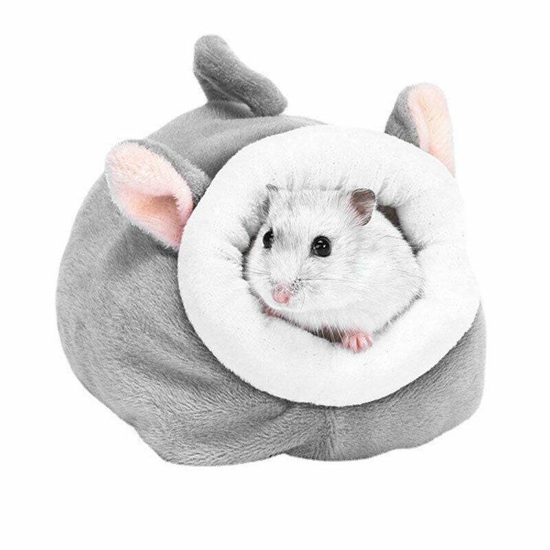 HettyHamster - Söt Hamsterhus för Sömnglädje - Grå