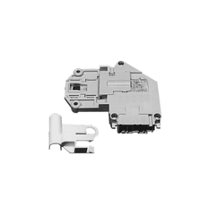 Dørlås, dørkontakt til AEG Electrolux vaskemaskine. 50222729001. 3 stikben