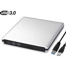 Usb 3.0 extern dvd-enhet dvd rw-brännare brännare cd-rom-spelare för apple macbook imac bärbar dator pc windows 10/8/7