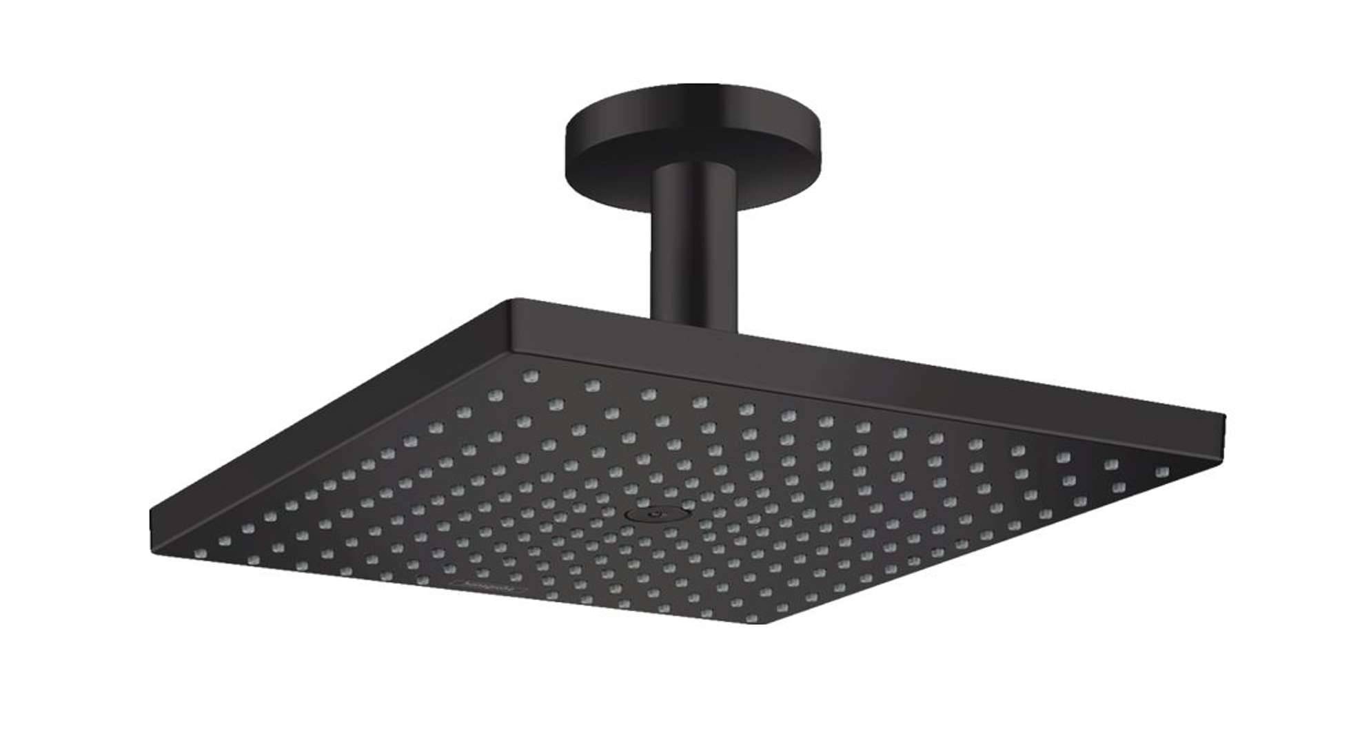 Hansgrohe Raindance E - Huvuddusch, 30x30 cm, EcoSmart, matt svart 26251670