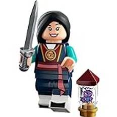 Lego Minifigures Disney 100 - välj 1 av 18 olika figurer från 71038 (Mulan med Cri-Kee på tryckt sten)