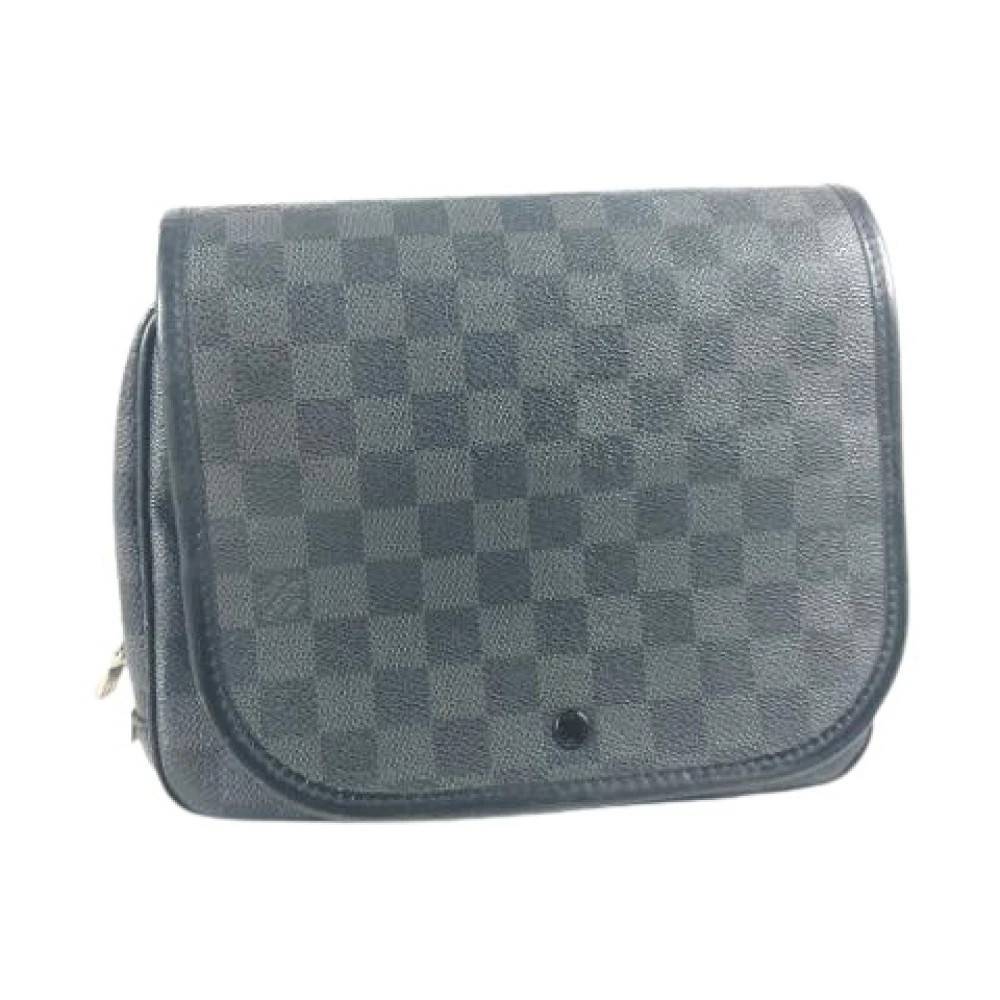 Louis Vuitton Vintage Pre-owned Stof louis-vuitton-tasker - Vintage - Herre - Sort - ONE SIZE - Tyl