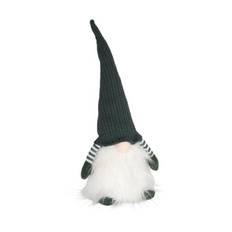 Casa Christmas Nisse - H 45 cm - Stof - Grøn