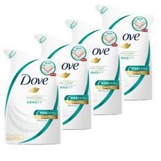 Dove Body Wash Sensitive Mild Refill Set of 4 360g x 4