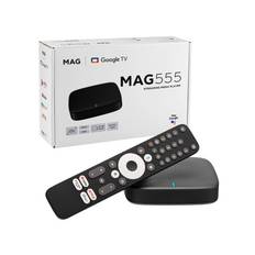 MAG 555 IPTV Set Top Box 4K Google TV Dual-Band WIFI, Android