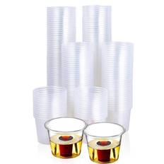 1000 stk. Jägerbomb Shotglas Krystalklar – Fest med stil og bæredygtighed!
