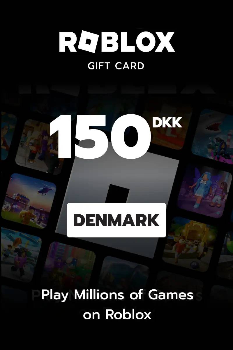 Roblox 150 DKK Gift Card (DK) - Digital Code.