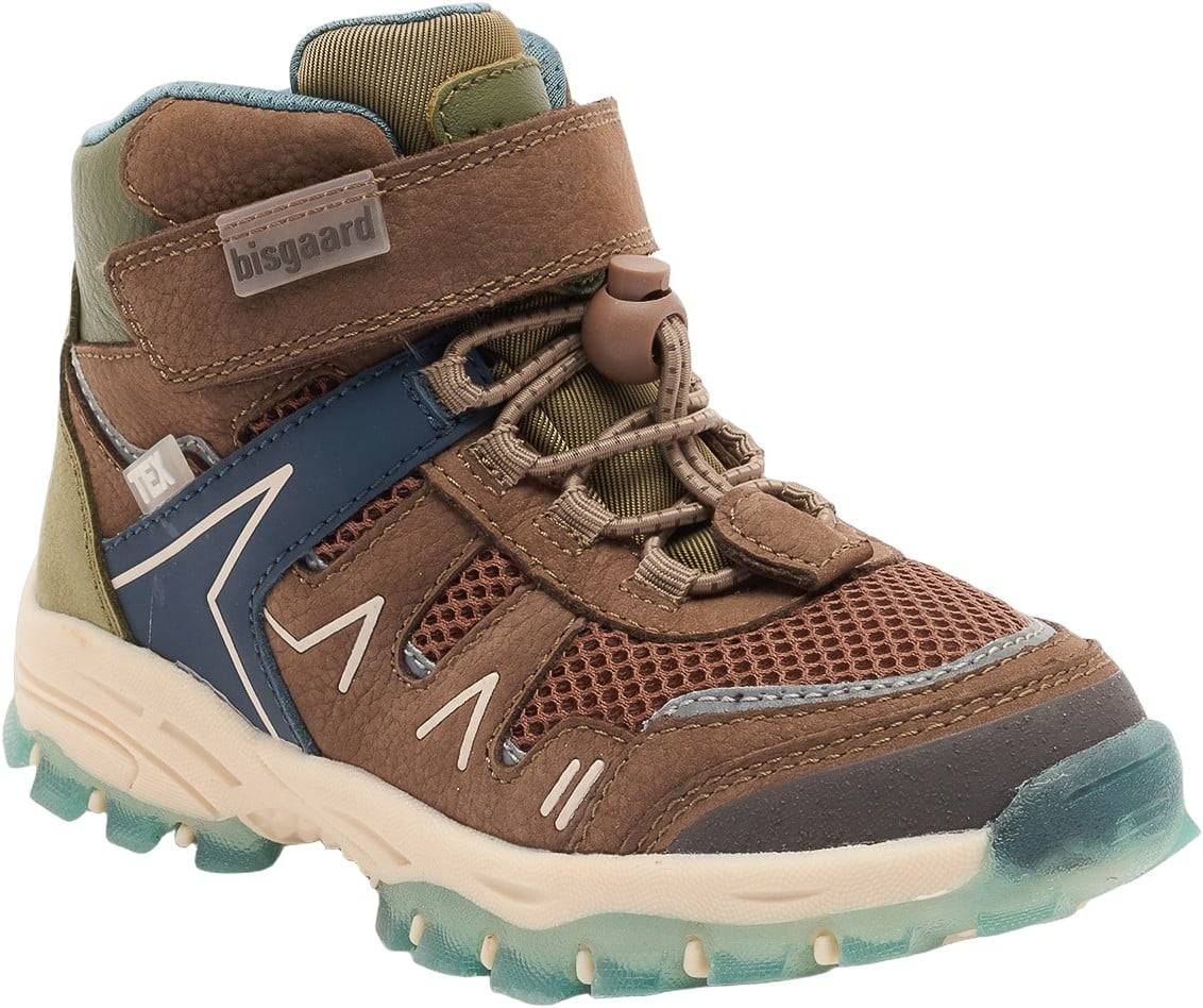 Bisgaard Bisgaard Madison tex 5104 Dark Brown Sneakers Str 24 - Bomuld hos Magasin.