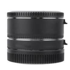 DGEOSR Alloy Black Auto Focusing Macro Extension Tube Adapter Ring for Canon EOSR Mirrorless Camera
